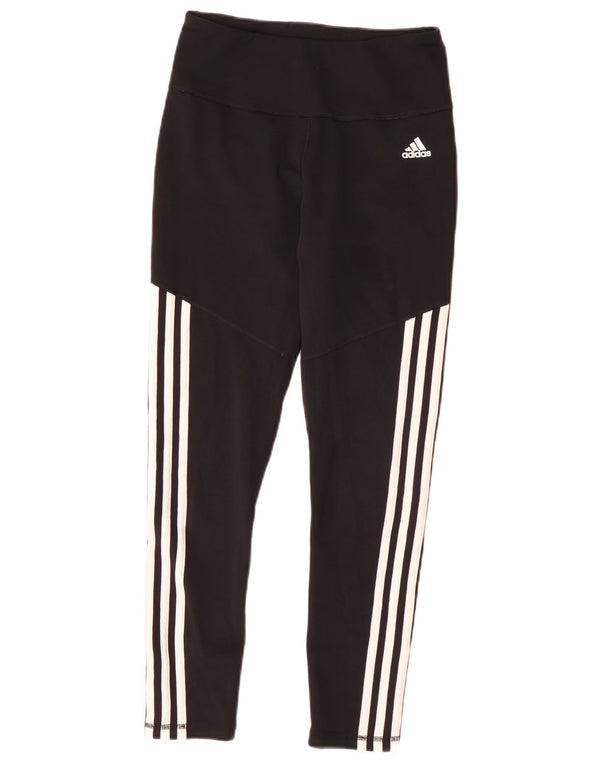 Leggings Adidas Climalite da donna UK 8/10 piccolo nero