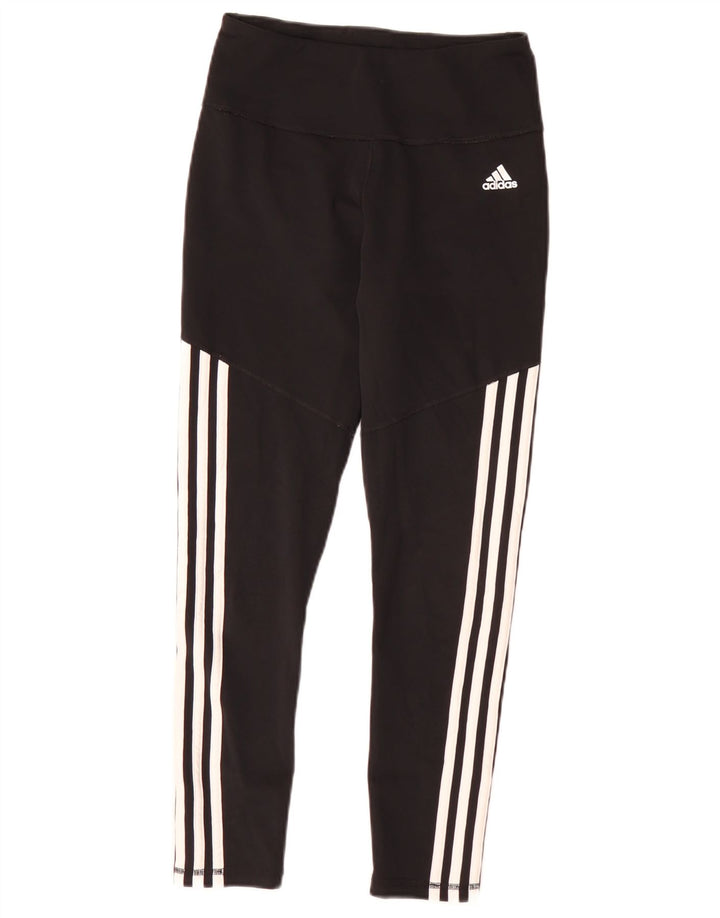 Leggings Adidas Climalite da donna UK 8/10 piccolo nero