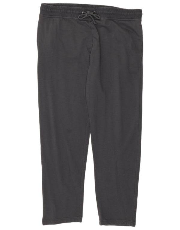 Pantaloni da tuta corti da uomo Marks & Spencer grandi W36 L28 cotone grigio
