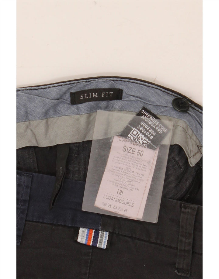 Pantaloncini chino slim fit da uomo LIU JO IT 50 Large W36 cotone nero