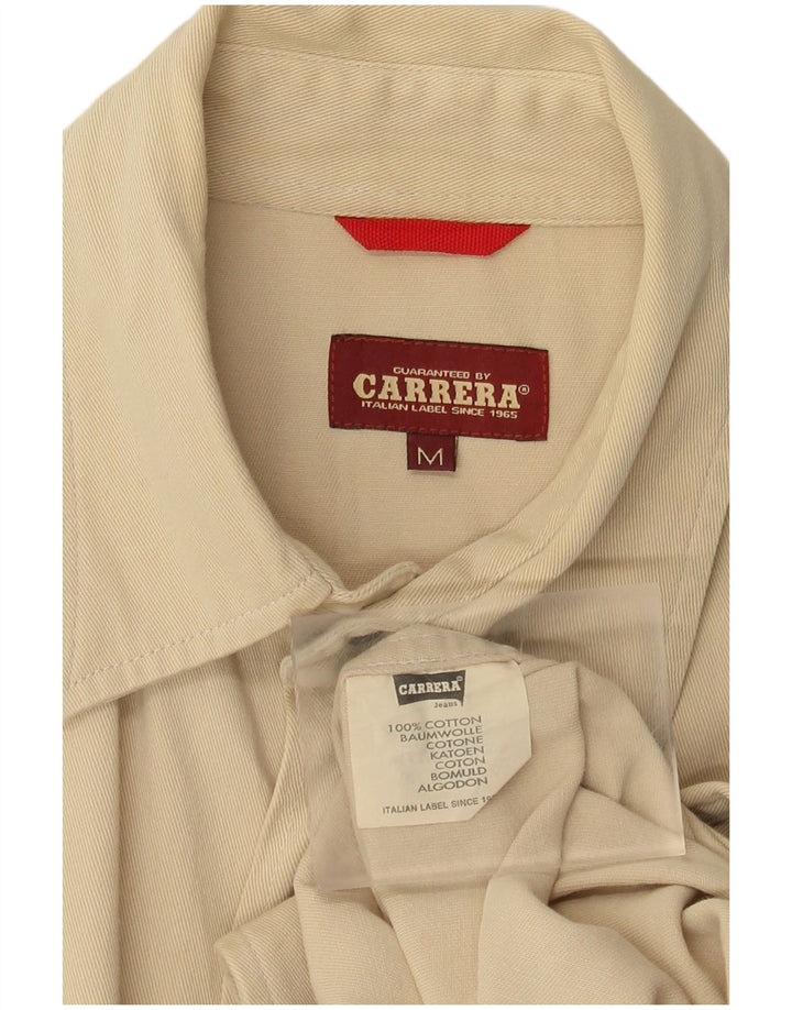 Camicia da uomo Carrera in cotone beige medio