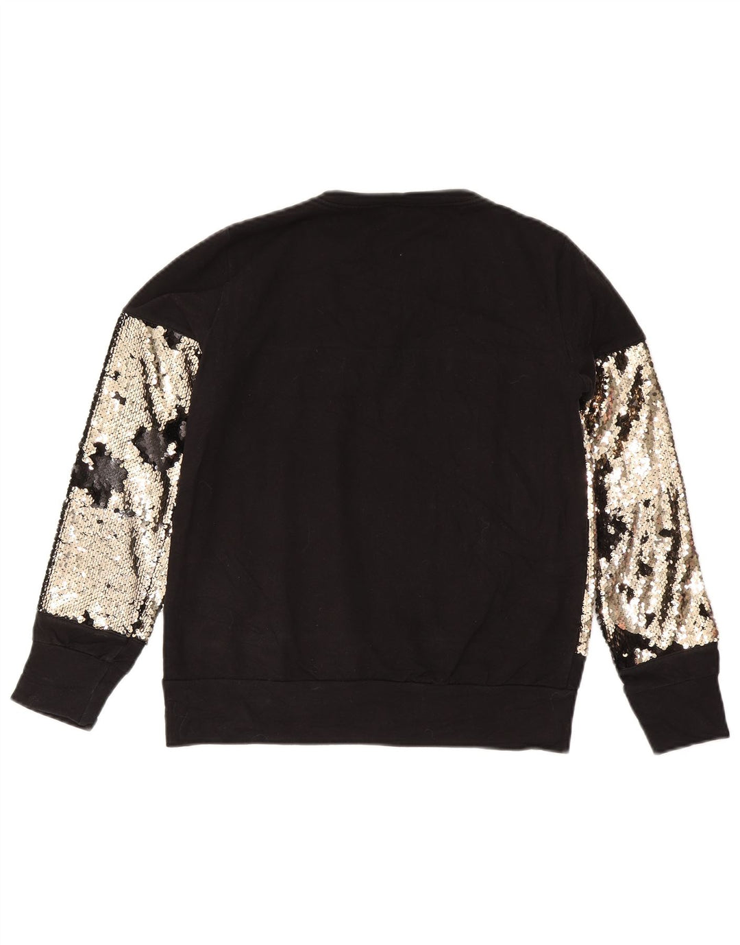 Felpa da donna Guess UK 14 Medium Black Colourblock Cotton