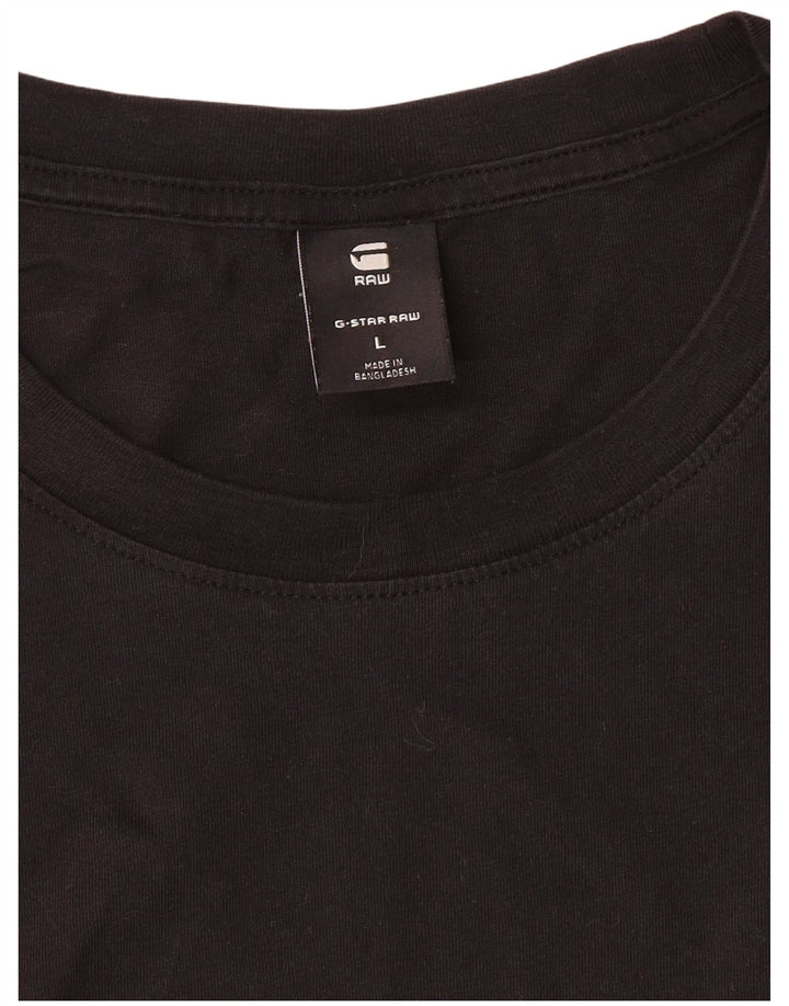 T-shirt da uomo G-Star Top grande nera