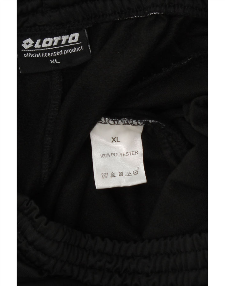Pantaloni da tuta da uomo LOTTO Joggers XL Poliestere nero