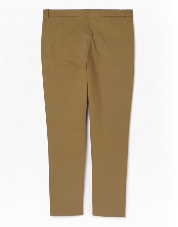 Pantaloni corti slim da donna Hobbs UK 14 Large W32 L25 Cotone beige