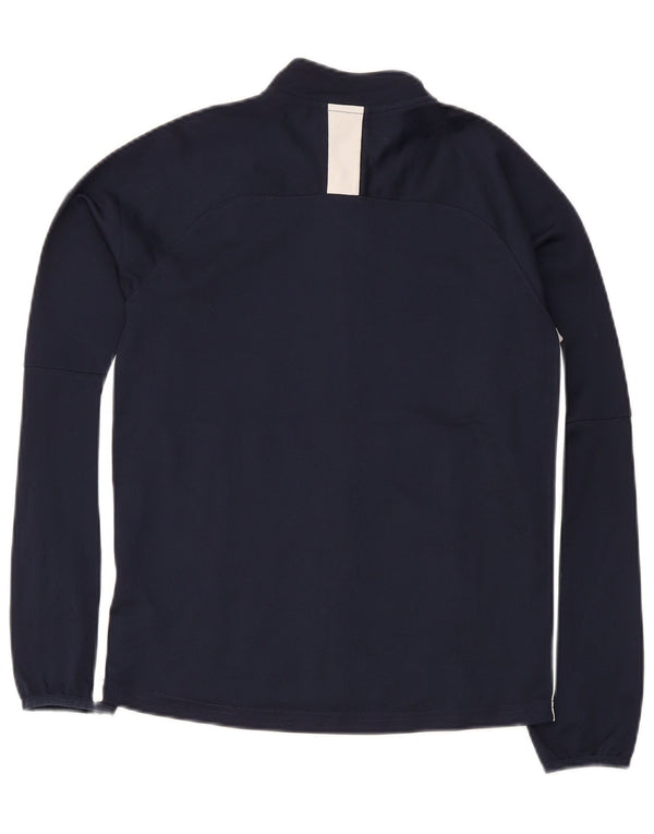 Giacca da tuta da ragazzo Nike Dri Fit Top Jacket 12-13 anni Large Blu Navy