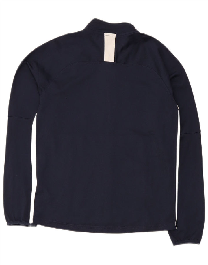 Giacca da tuta da ragazzo Nike Dri Fit Top Jacket 12-13 anni Large Blu Navy