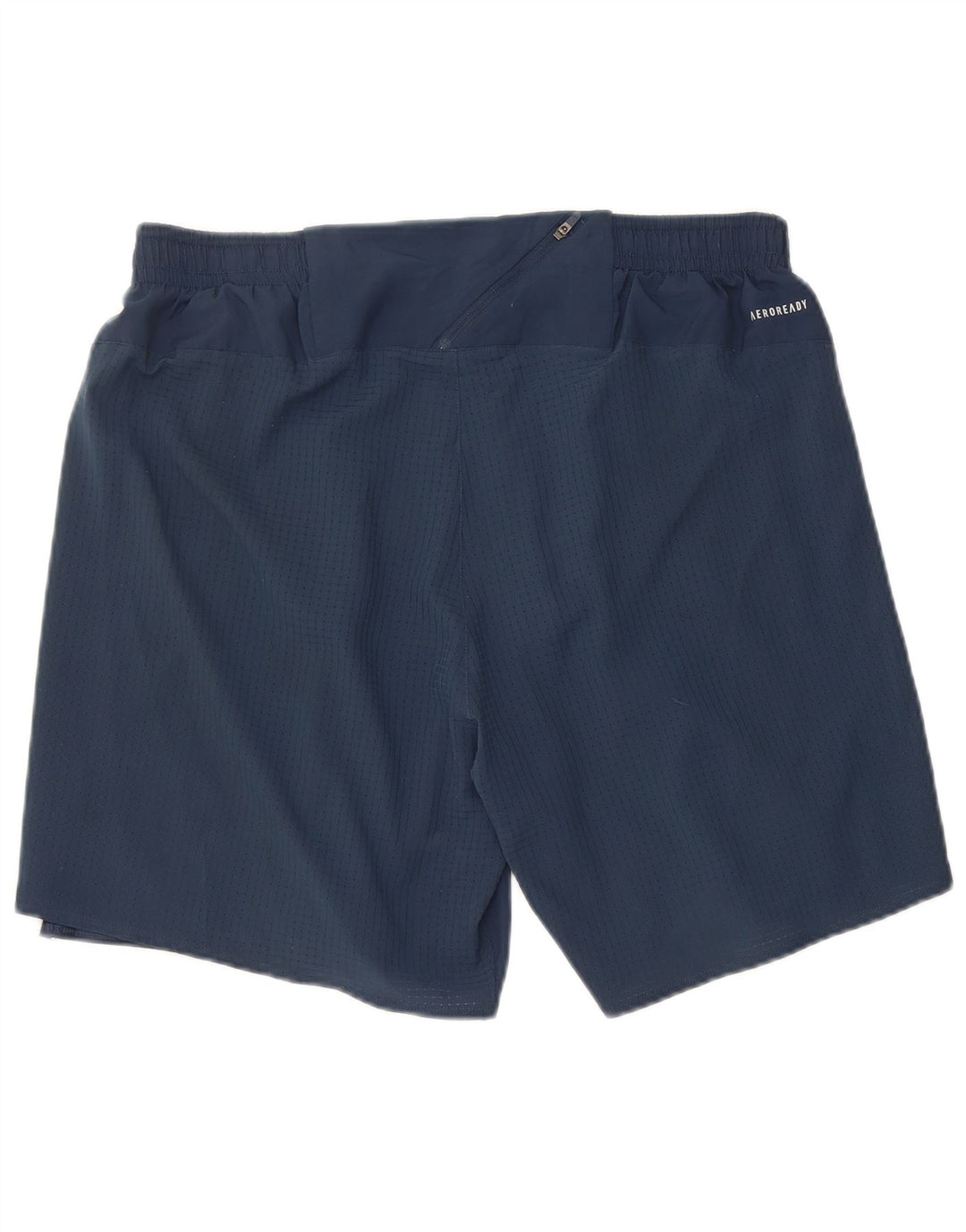 Pantaloncini sportivi Adidas Aeroready da uomo di grandi dimensioni in poliestere blu navy