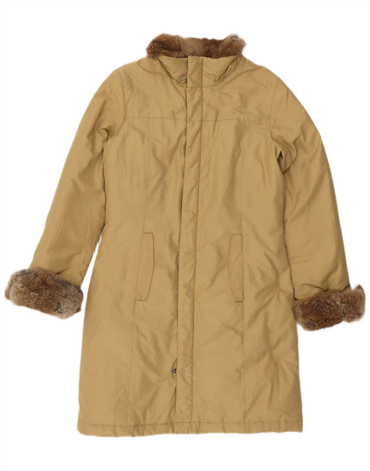 Cappotto imbottito da donna Woolrich UK 14 Cotone beige medio