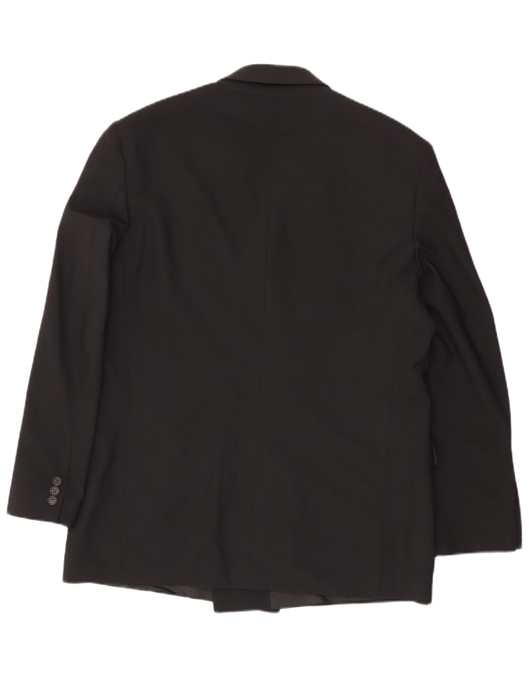 Giacca blazer doppiopetto da uomo Marks & Spencer UK 42 grande nera