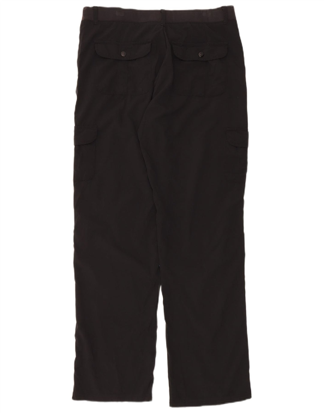 Pantaloni cargo Lee da donna dalla vestibilità rilassata US 8 Medium W32 L32 Poliestere nero