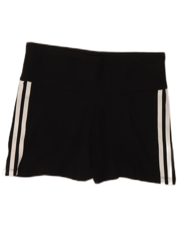 Pantaloncini sportivi Adidas da donna UK 12/14 cotone nero medio