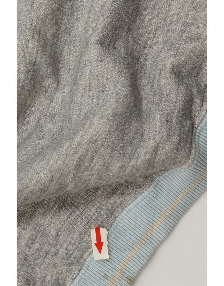 Felpa con grafica oversize da donna Jinglers UK 10 piccola grigia