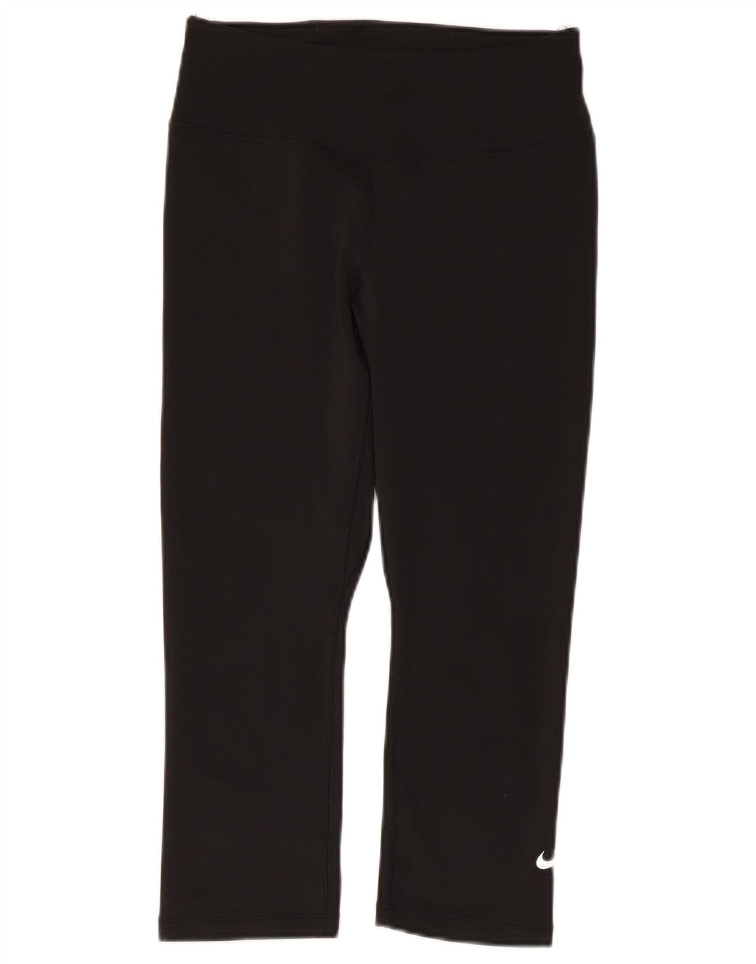 Leggings Nike Dri Fit Capri da donna UK 10 piccoli poliestere nero