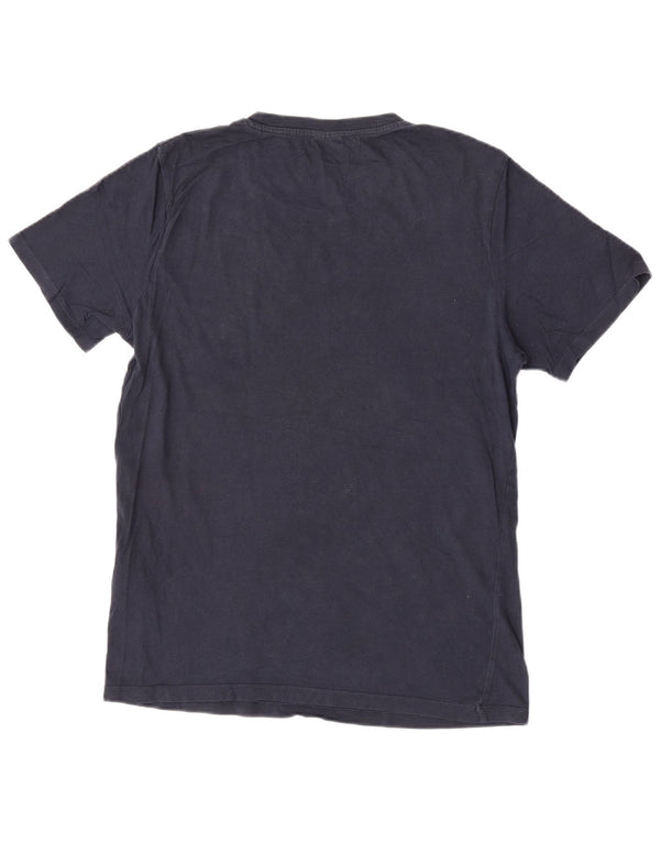 T-shirt grafica da donna Jack & Jones Top grande in cotone blu navy