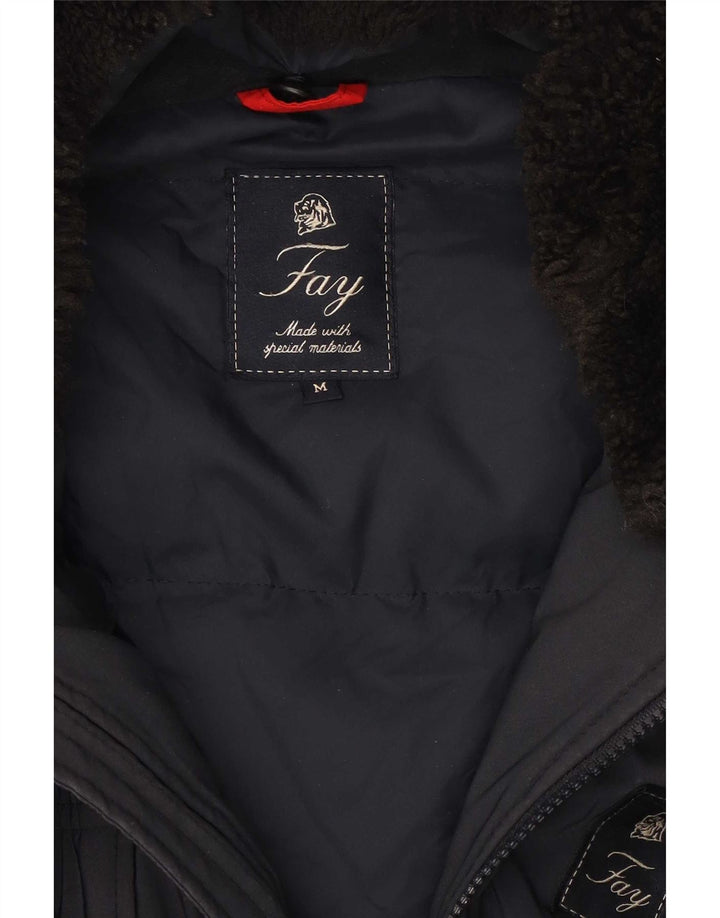 Giacca imbottita da uomo Fay UK 38 medio blu navy