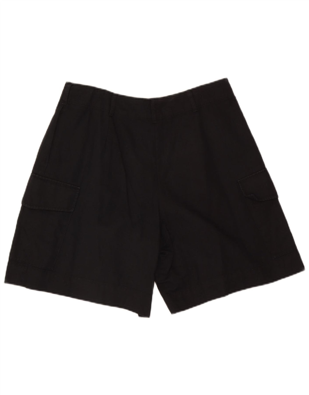 Pantaloncini cargo da donna Massimo Dutti EU 42 Large W32 cotone nero