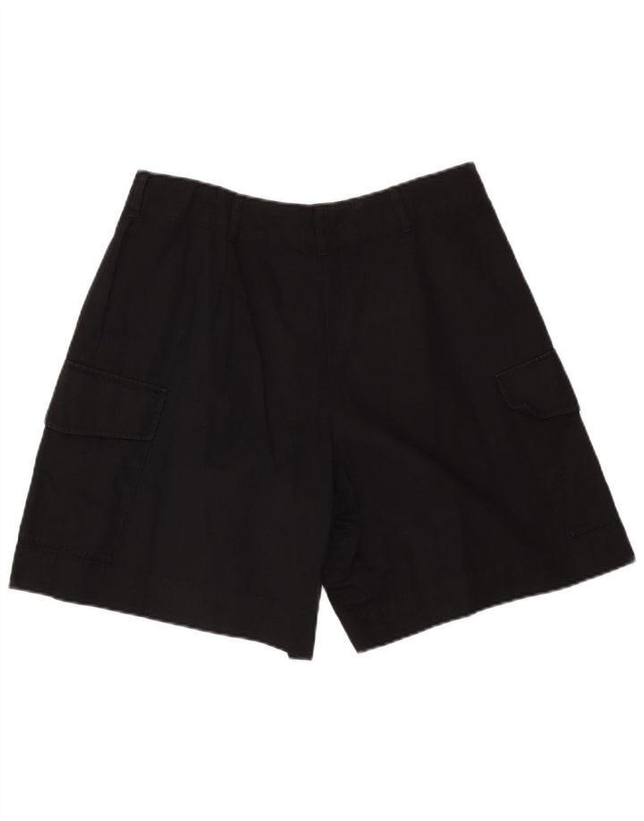 Pantaloncini cargo da donna Massimo Dutti EU 42 Large W32 cotone nero
