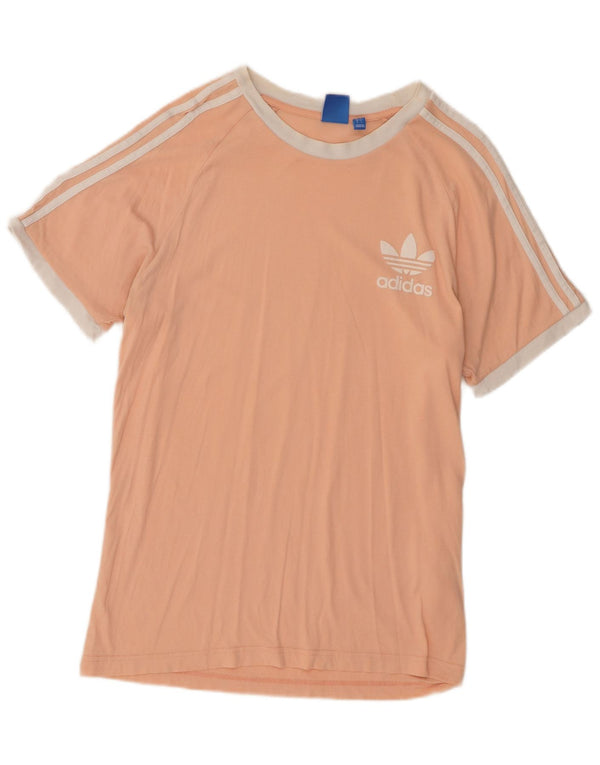 Maglietta Adidas da uomo Top Large in cotone rosa