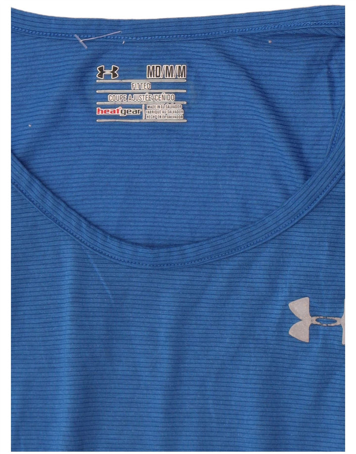 Canottiera Under Armour da uomo Heat Gear, blu medio gessato