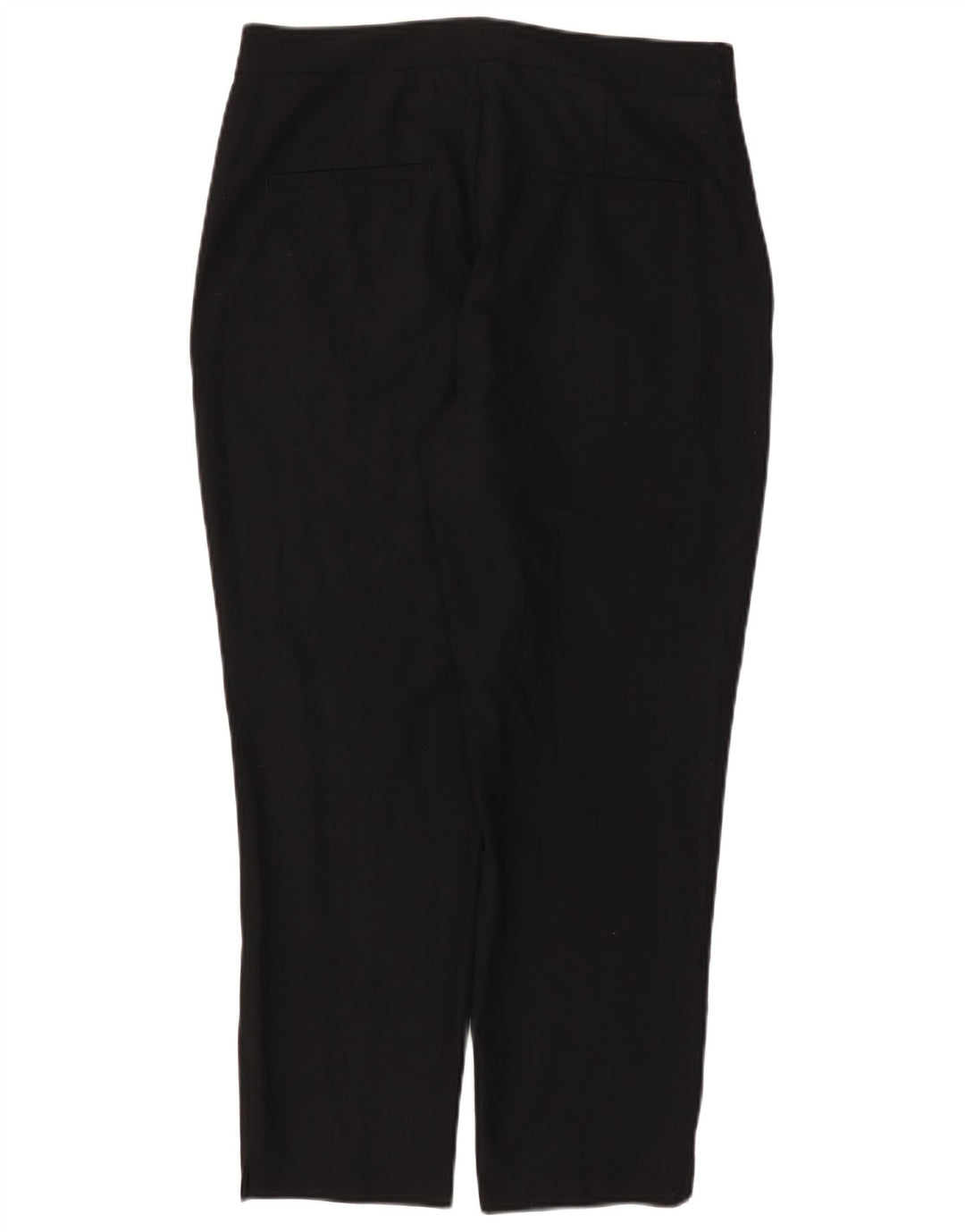 Pantaloni corti slim da donna Zara US 8 medi W30 L25 poliestere nero