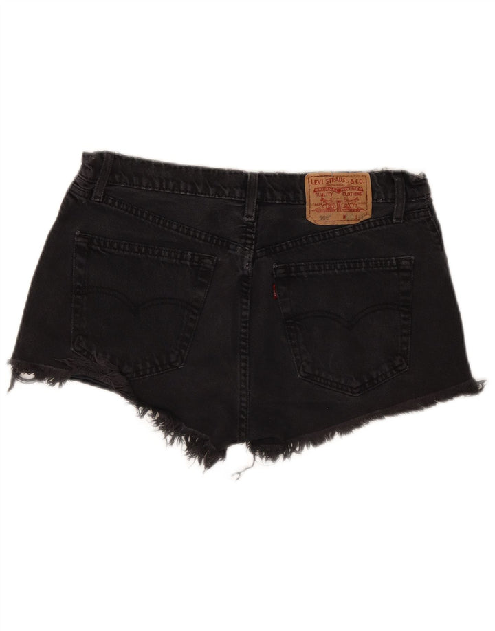 Pantaloncini di jeans Levi's 505 da donna W30 Grigio medio