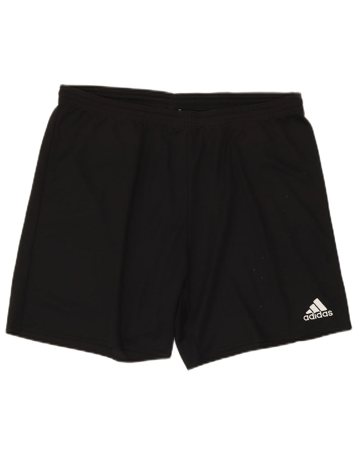 Pantaloncini sportivi Adidas Climalite da uomo grandi neri