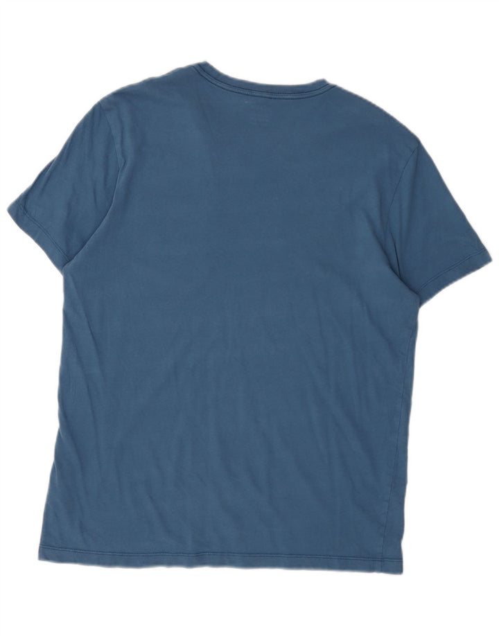 J. CREW T-shirt slim fit da uomo in cotone blu medio