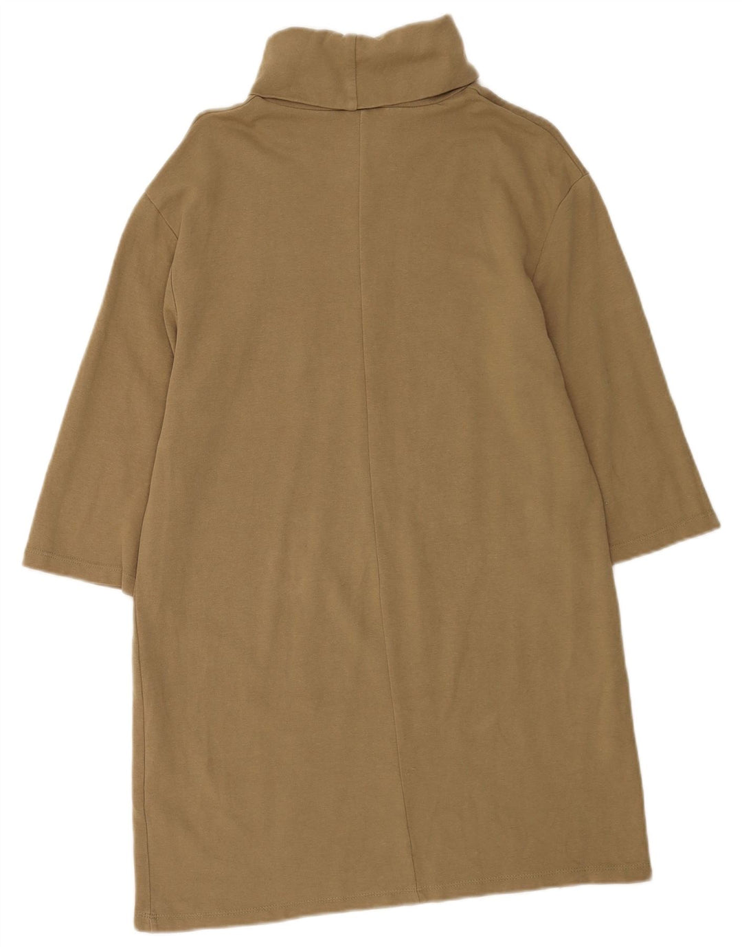 Abito maglione Zara da donna con maniche a 3/4 UK 14 Beige medio