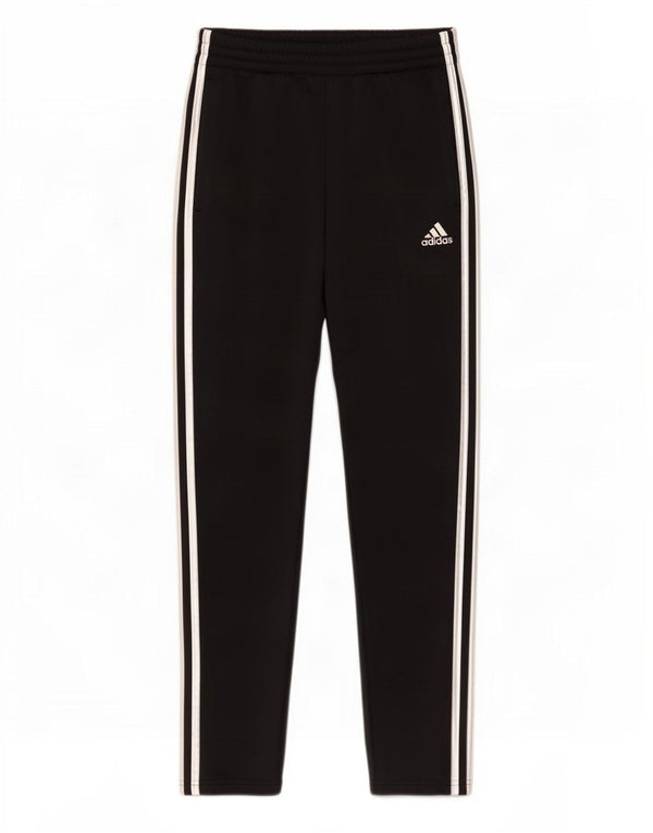 Pantaloni della tuta da ragazzo Adidas 12-13 anni grandi neri in poliestere