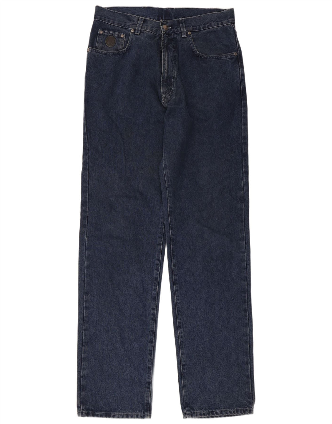 Jeans Straight Uomo Trussardi W34 L32 Blu Navy Cotone