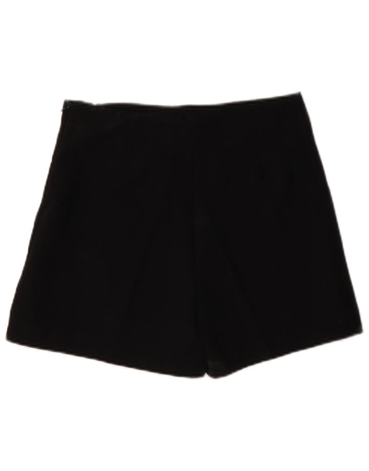 Pantaloncini casual da donna Zara piccoli W26 poliestere nero