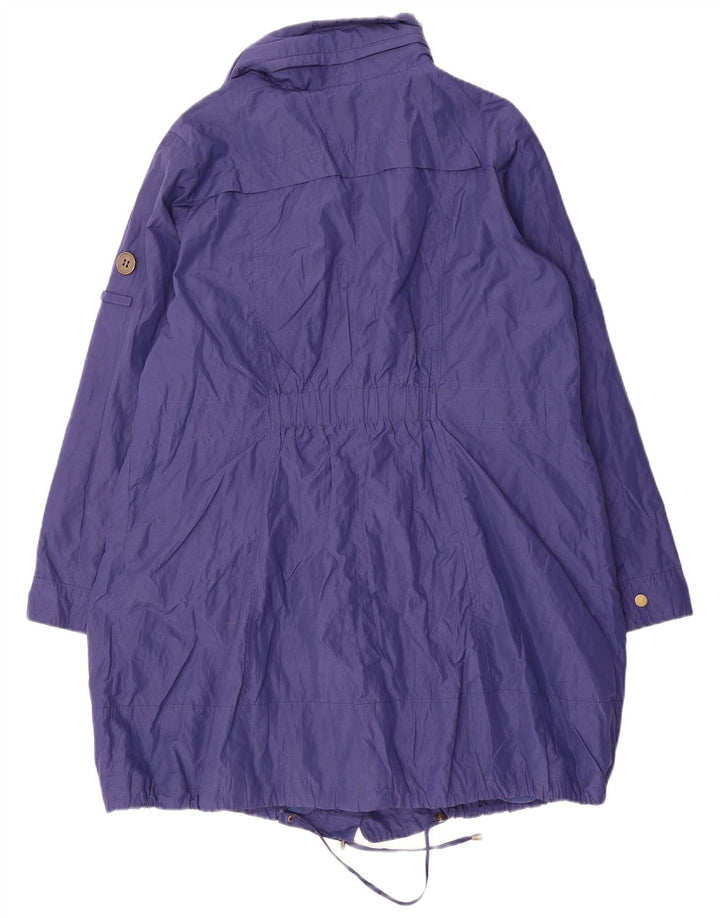 Impermeabile oversize da donna Marks & Spencer UK 20 2XL cotone blu