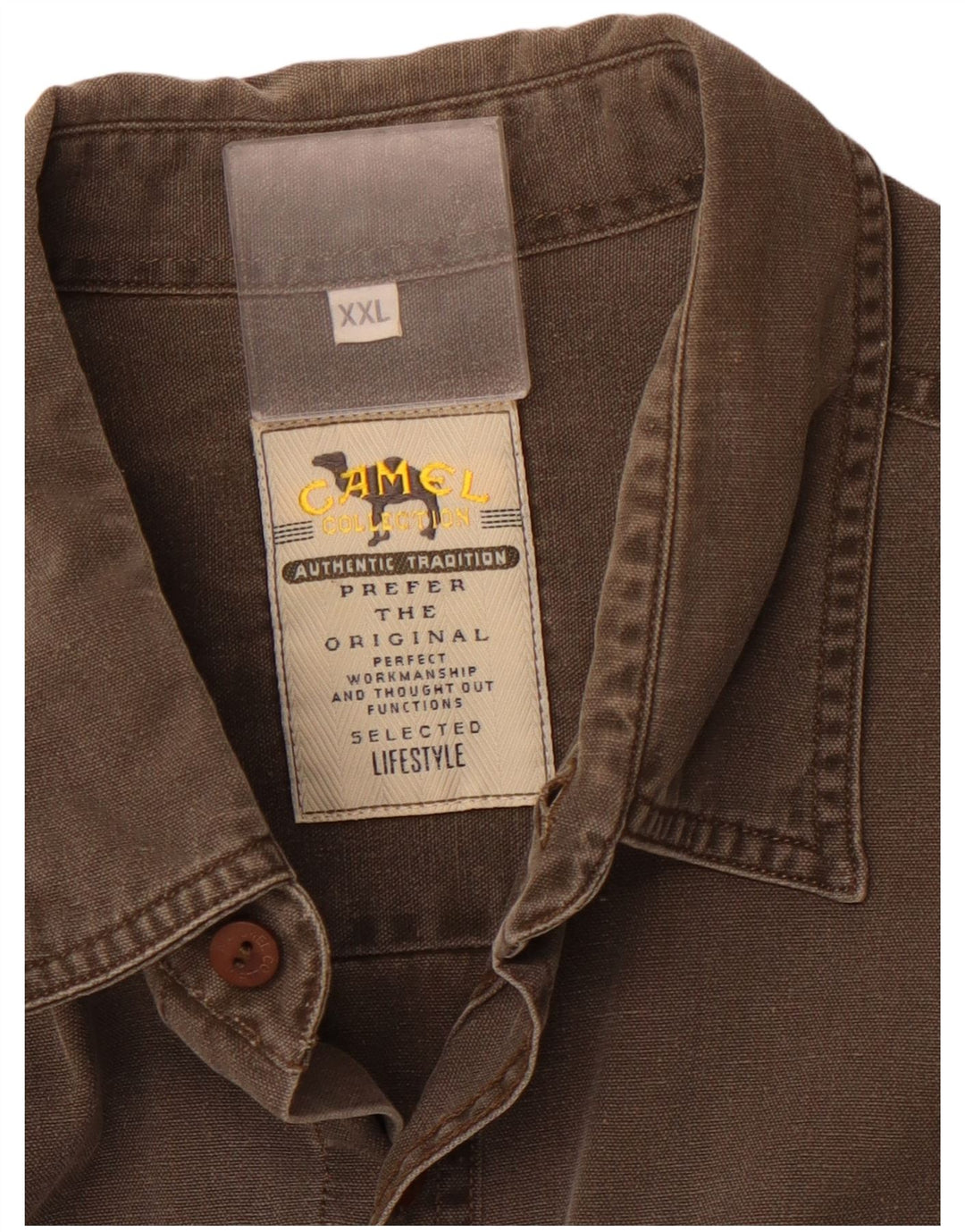 Camicia da uomo CAMEL ACTIVE 2XL Marrone