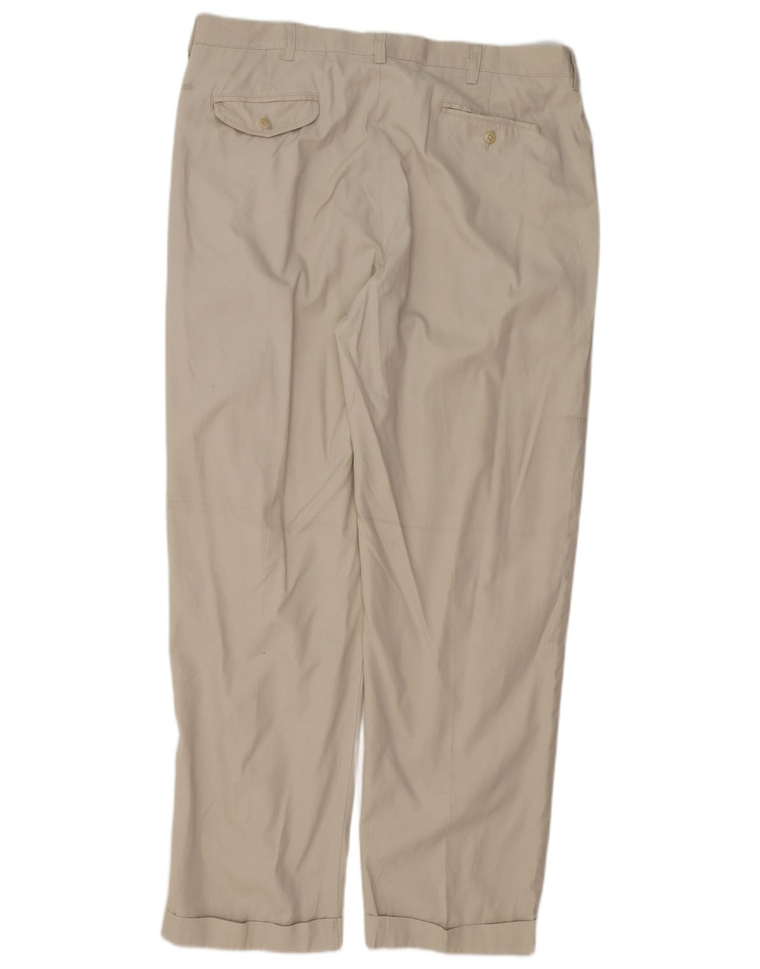 POLO RALPH LAUREN Pantaloni chino da uomo con pegging W38 L32 Cotone Beige