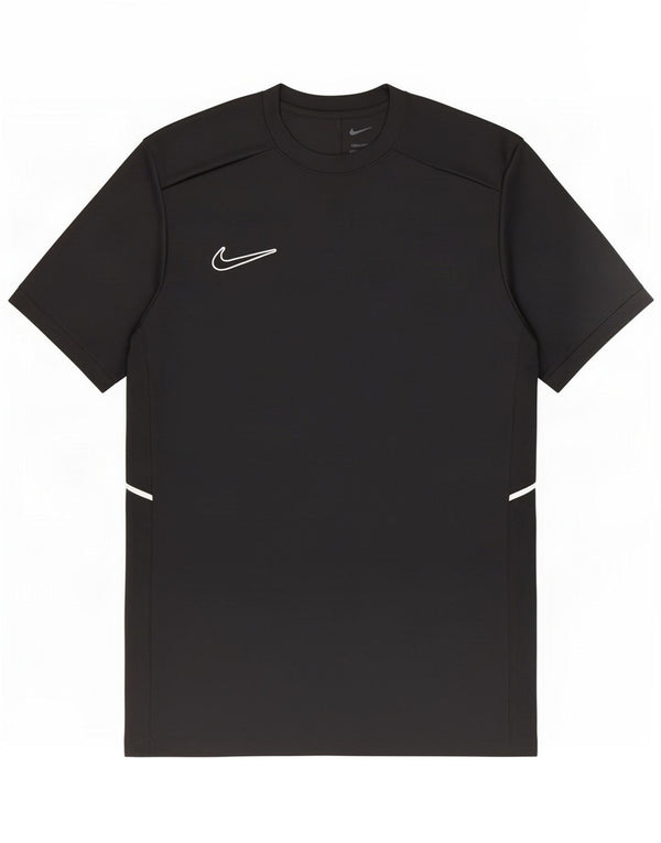 T-shirt Nike da uomo Dri Fit Slim, parte superiore in poliestere nero medio