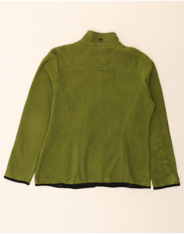 Giacca in pile da uomo Timberland UK 40 Large Verde Poliestere