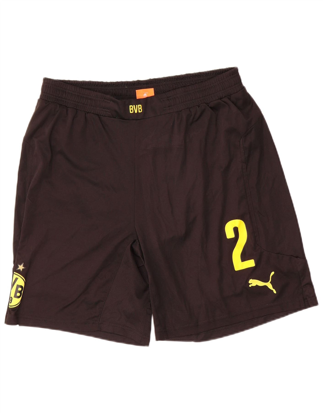 Pantaloncini sportivi Puma da uomo BVB Dortmund Graphic grandi in poliestere nero
