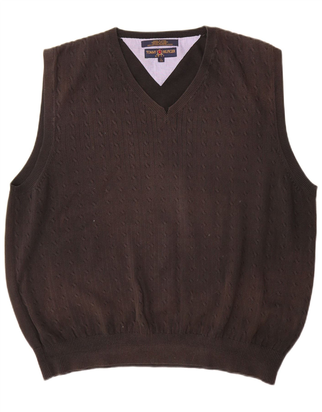 Canotta da uomo Tommy Hilfiger Canotta grande in cotone nero