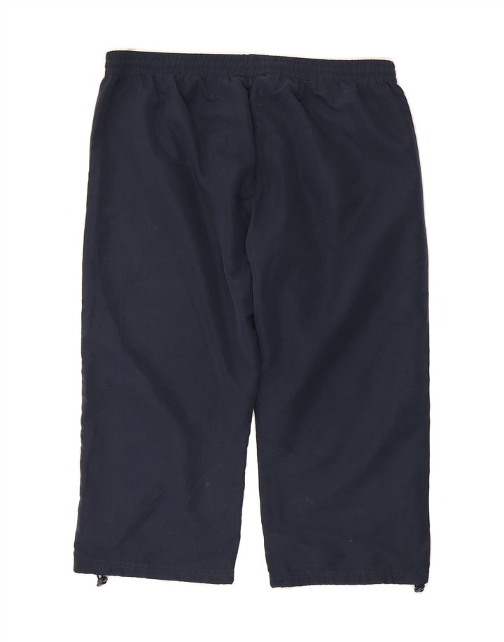 KAPPA Mens Capri Tracksuit Trousers 2XL  Navy Blue Polyester Vintage Kappa and Second-Hand Kappa from Messina Hembry 