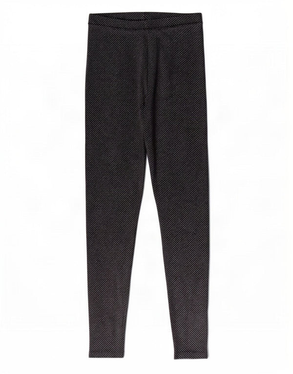 Leggings Zara da donna UK 8 Small poliestere maculato nero