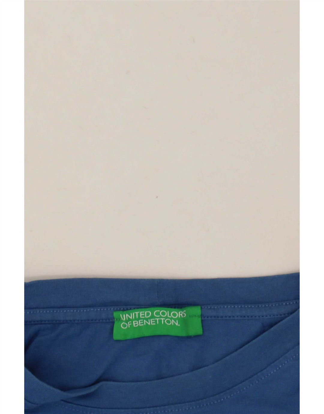 T-shirt da donna Benetton Top UK 16 grande blu