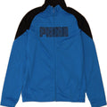 PUMA Boys Graphic Tracksuit Top Jacket 15-16 Years Blue Colourblock Vintage Puma and Second-Hand Puma from Messina Hembry 