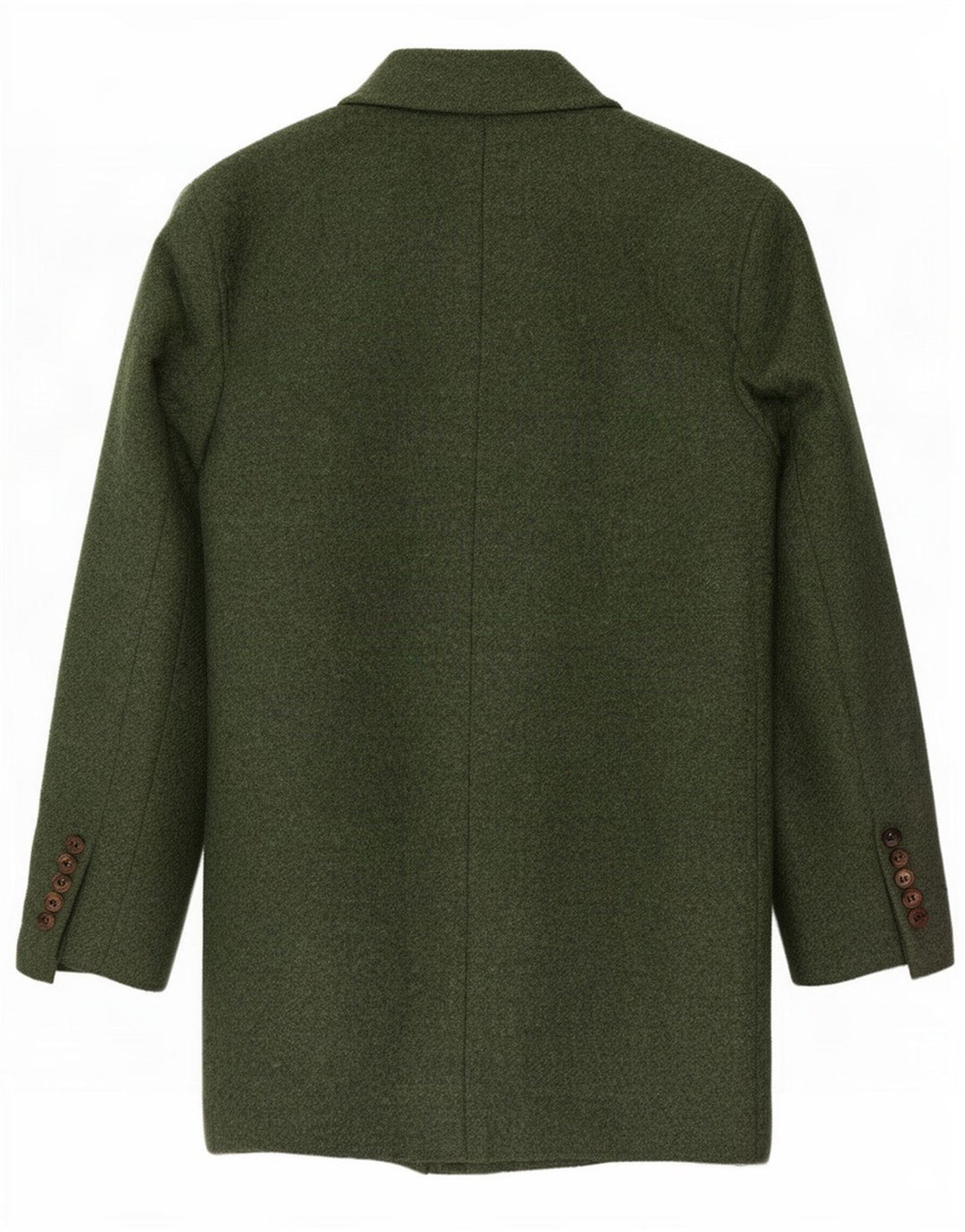 Soprabito vintage da uomo IT 44 XS in lana verde