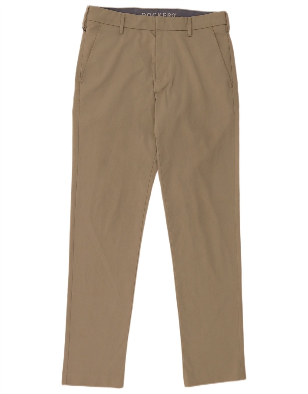 Pantaloni chino slim da uomo Dockers W29 L32 poliestere beige