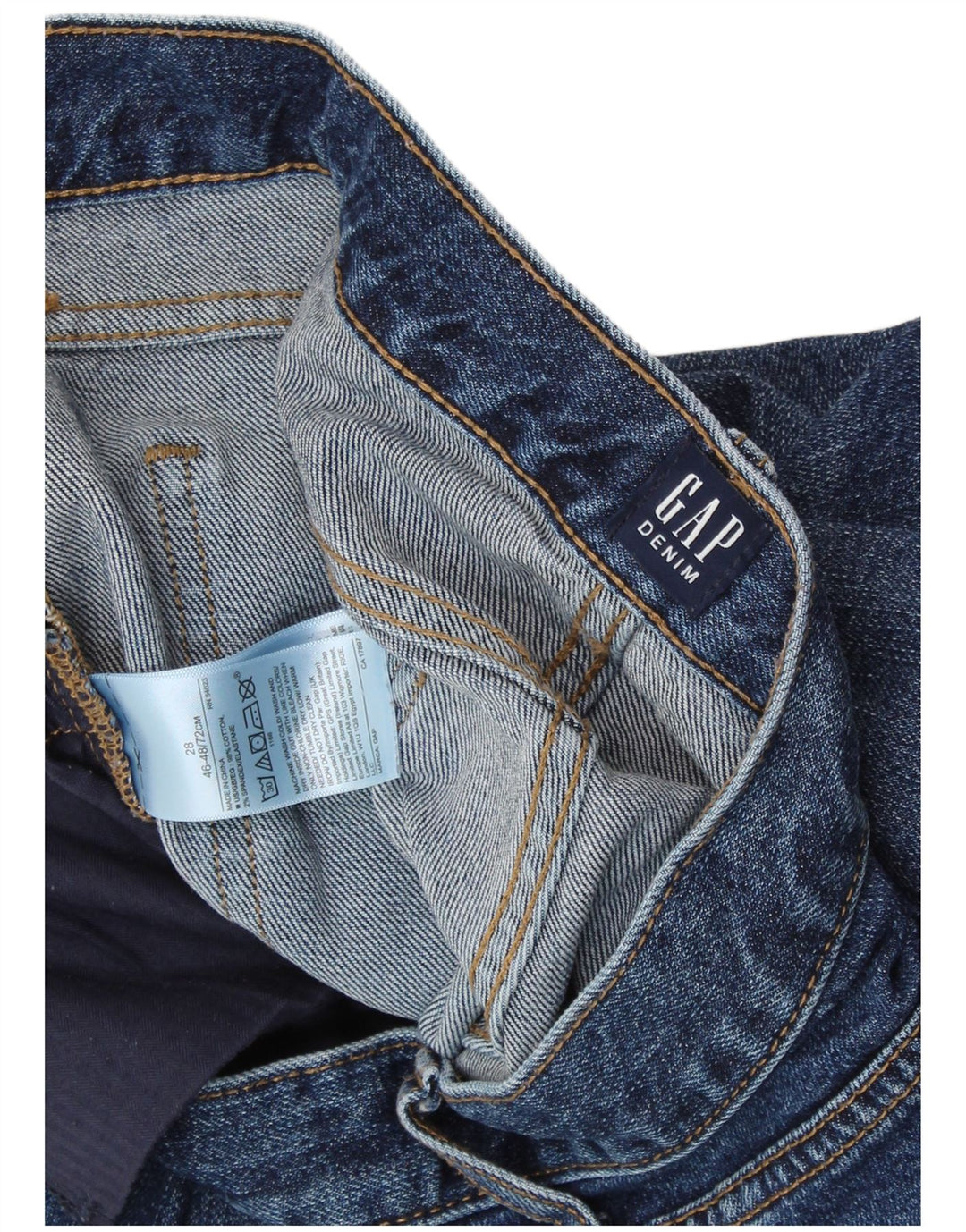 Jeans slim da uomo GAP W28 L29 cotone blu