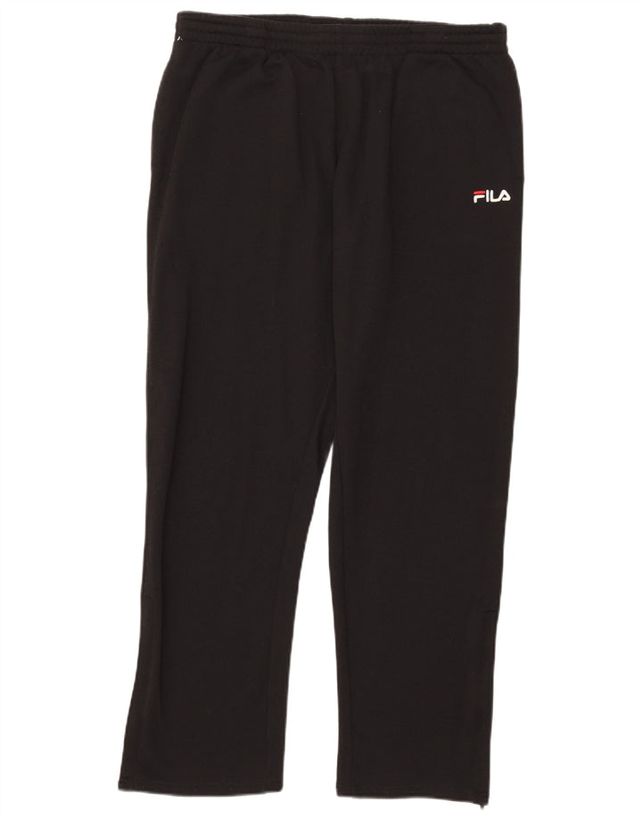 Pantaloni da tuta da uomo FILA XL in cotone nero