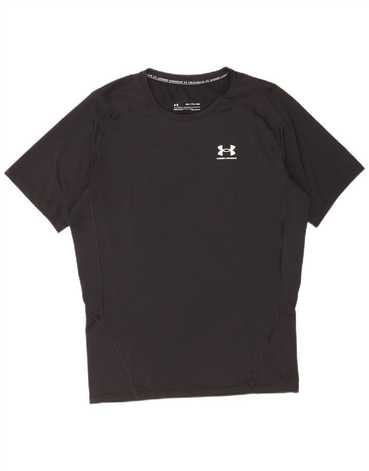 Maglietta a compressione da uomo Under Armour Top 2XL poliestere nero