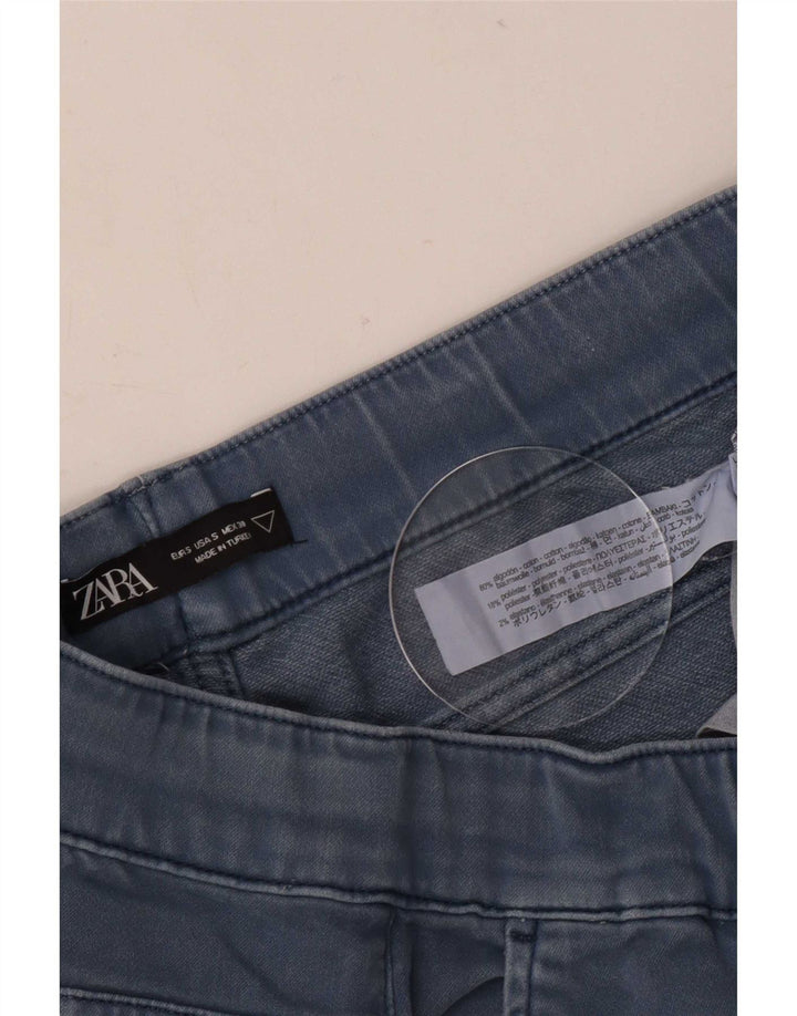 Pantaloncini Zara da uomo piccoli W29 in cotone blu