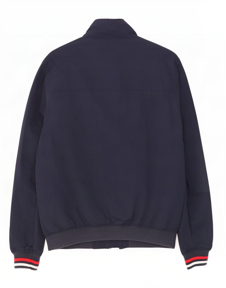 Giubbotto bomber da uomo Tommy Hilfiger UK 44 2XL Poliammide blu navy